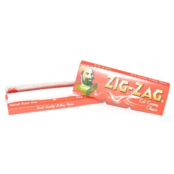 zig zags, rolling papers, red