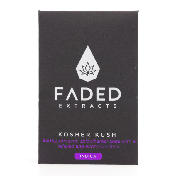 faded extracts, kosher kush, shatter