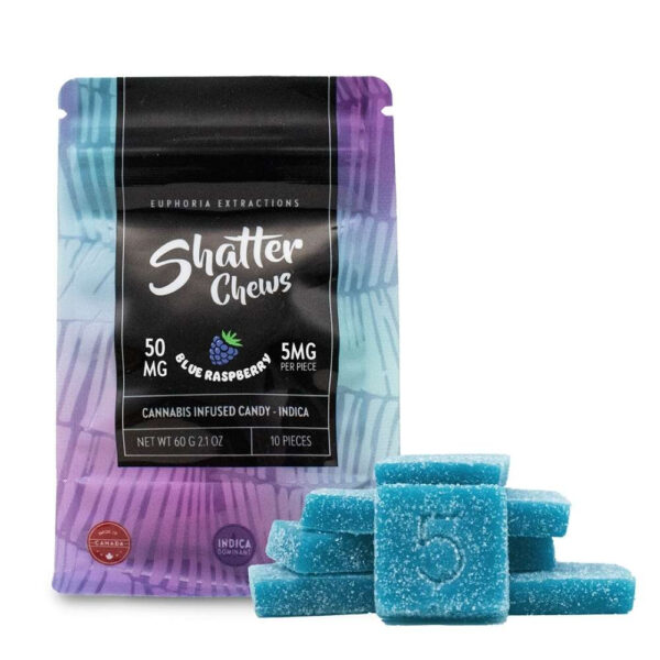 Indica 50mg Shatter Chews