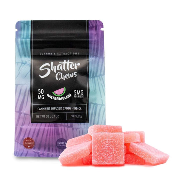 Indica 50mg Shatter Chews