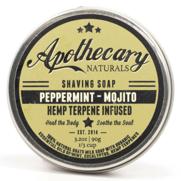Peppermint Mojito Organic Shaving Soap