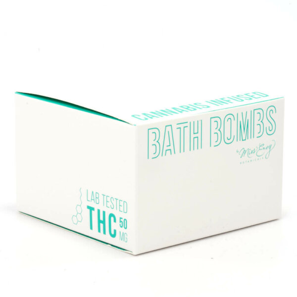 cannabis infused bath bomb