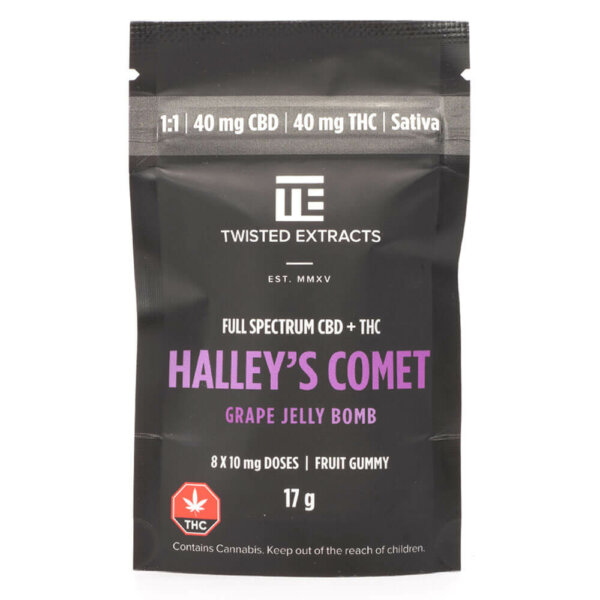 Halley's Comet Grape Jelly Bomb