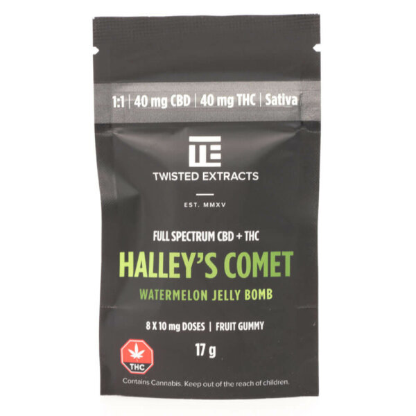 Halley's Comet Watermelon Jelly Bomb