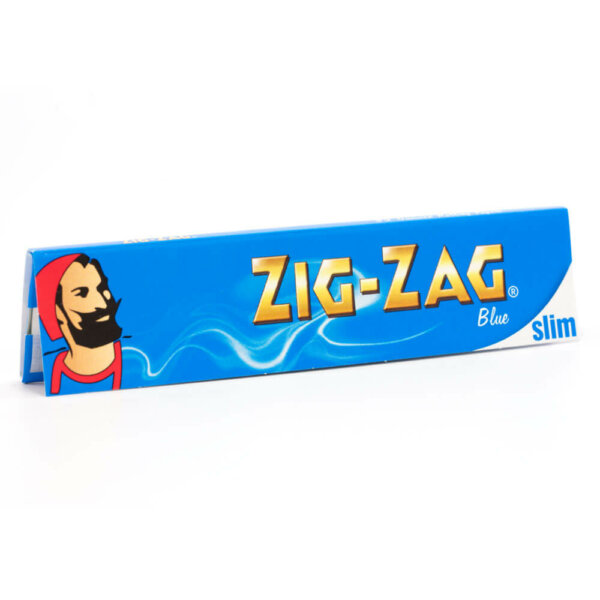 zig zag, blue slim king size, rolling papers