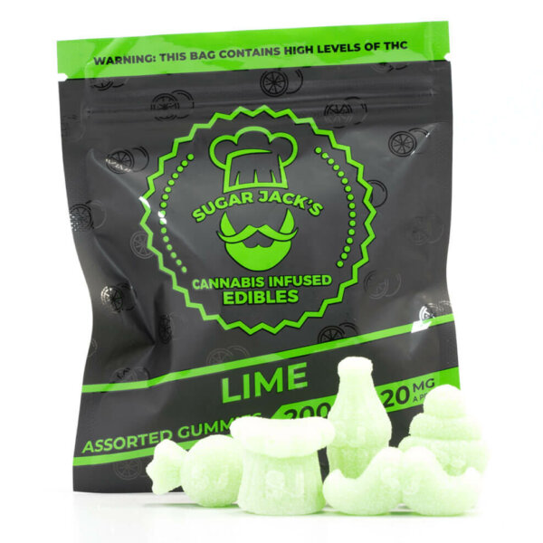 Assorted lime Gummies