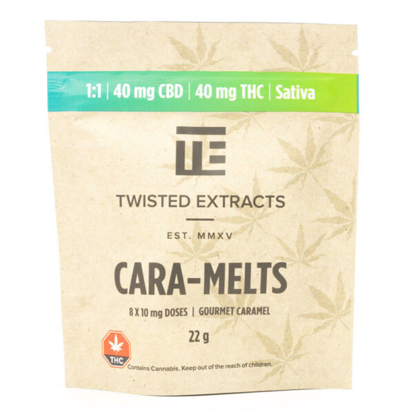 sativa 1:1 THC/CBD cara-melts