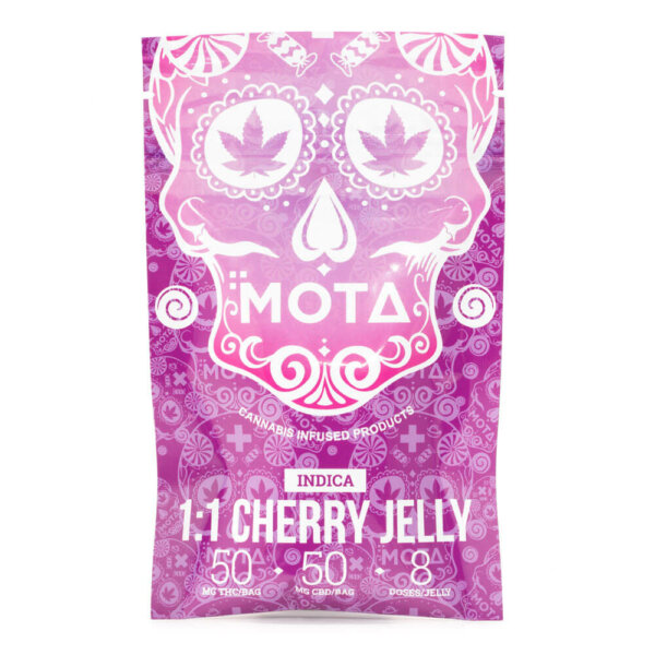 Indica medicated 1:1 cherry jelly