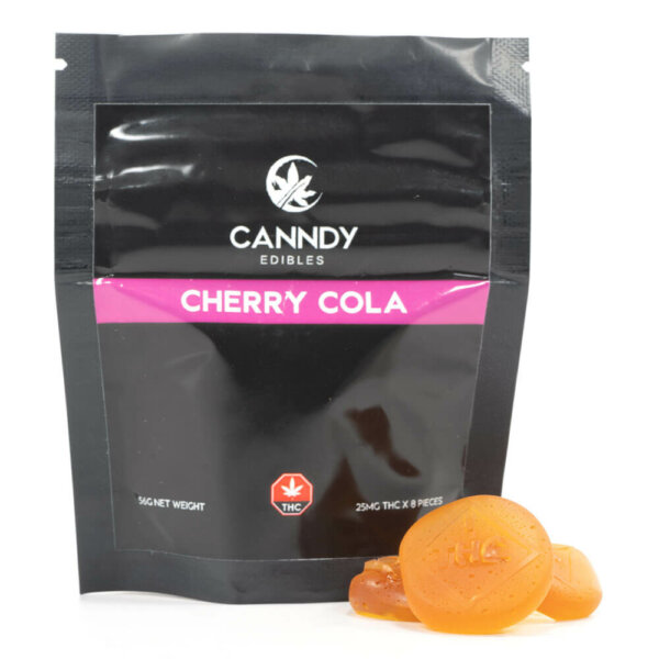 cherry cola 200mg thc gummies
