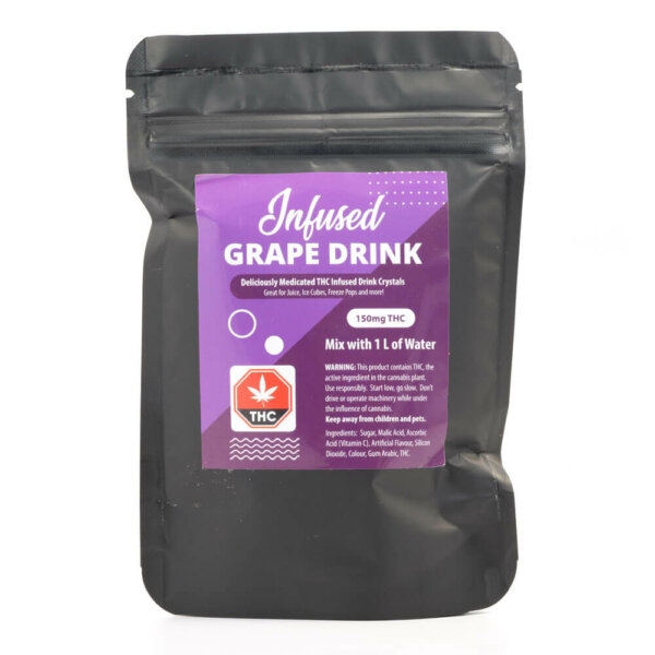 infused grape drink 150mg thc