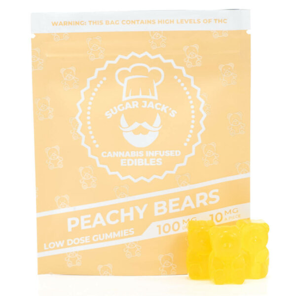 100mg low dose peachy bears