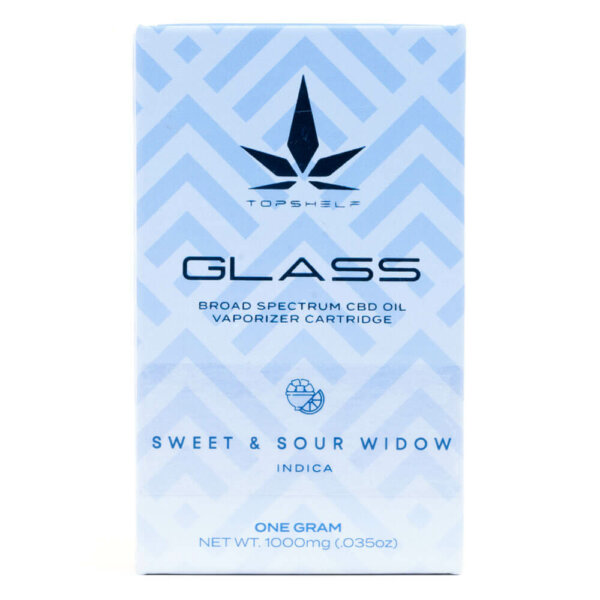 Sweet and Sour Widow CBD Glass Cartridge