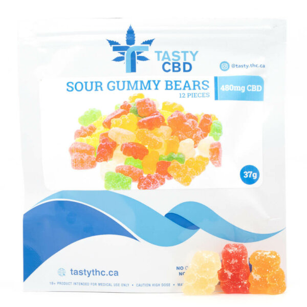 CBD Sour Gummy Bears
