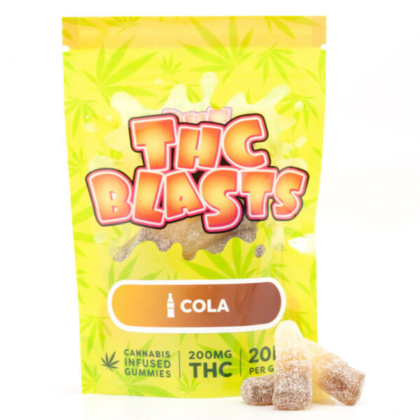 THC Blasts Gummies (Blast Edibles) - Cola