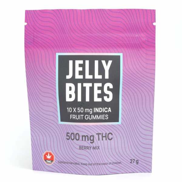 500mg THC Indica Berry Mix Gummies