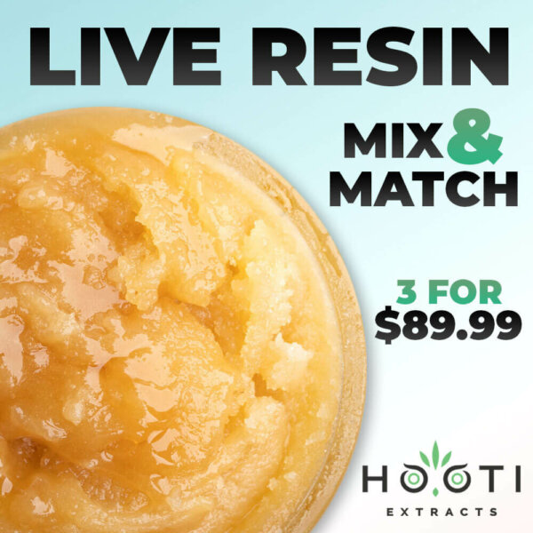 Hooti Extracts Live Resin 3 Pack