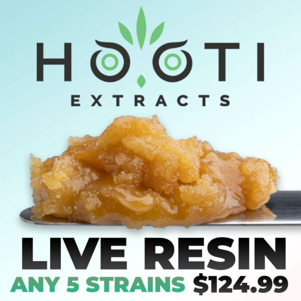 Hooti Extracts Live Resin 5 Pack