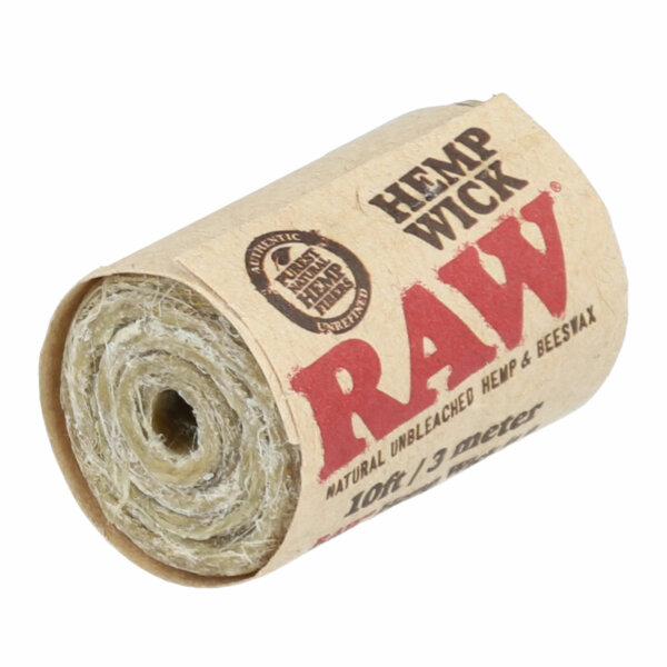 raw hemp wick