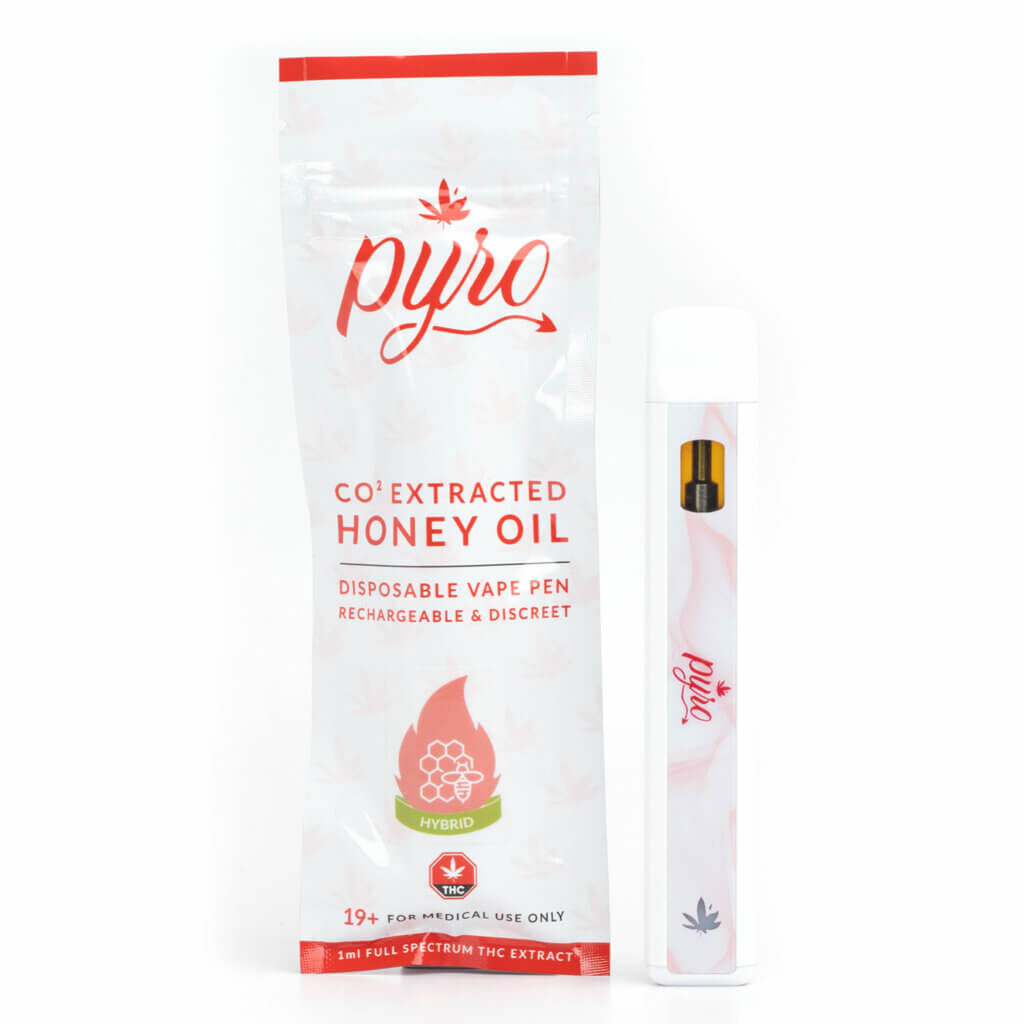 Pyro Vapes Pyro Extracts Honey Oil Disposable Vapes | Herb Approach | Dispensary