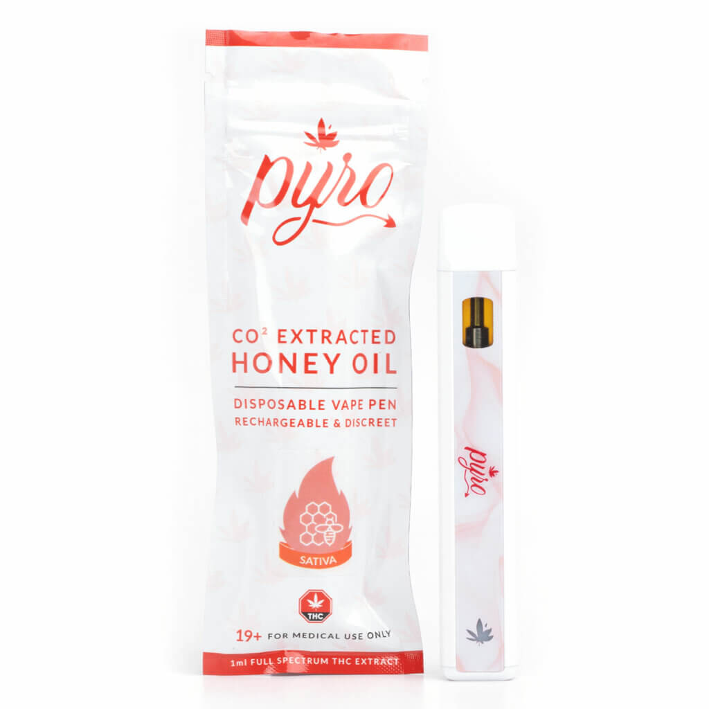 Pyro Vapes Pyro Extracts Honey Oil Disposable Vapes | Herb Approach | Dispensary