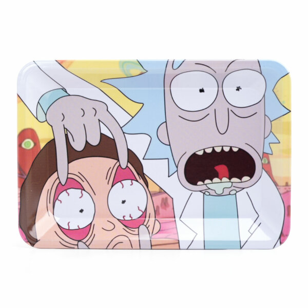 Rick N Morty Eyes Rolling Tray