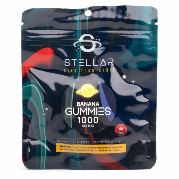 1000mg THC Gummies (Stellar)