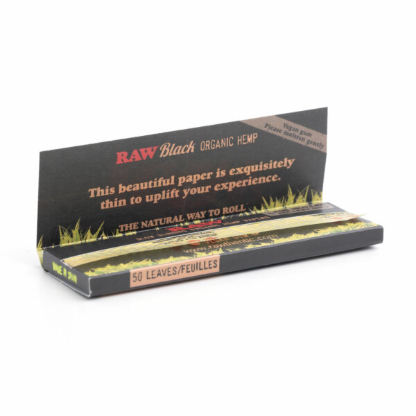 Black Organic Rolling Papers