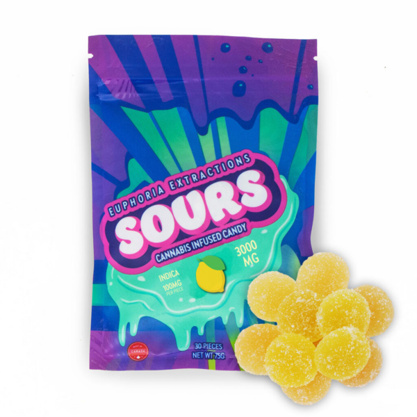 3000mg THC Indica Sours