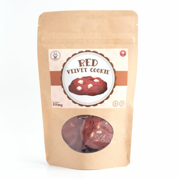 200mg THC Red Velvet Cookie