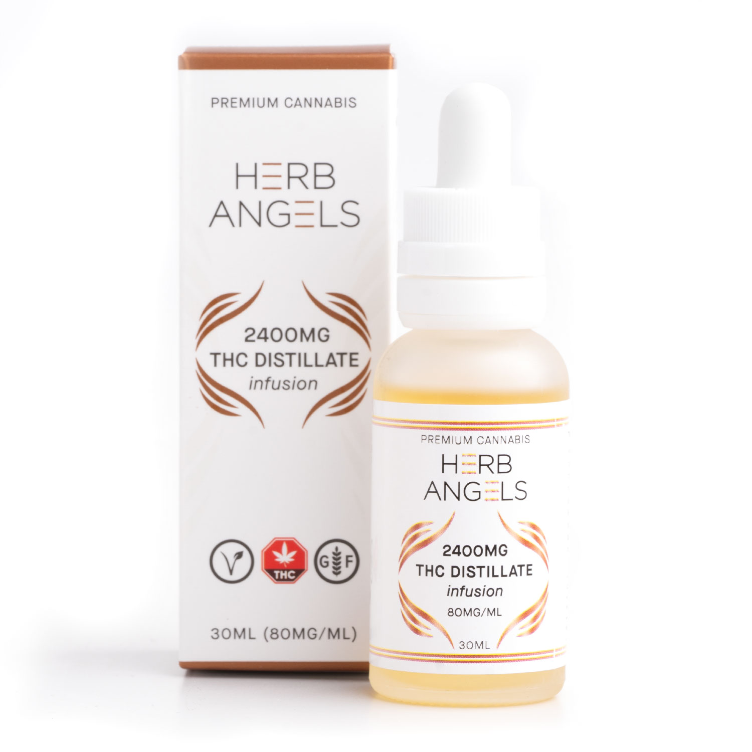 2400mg THC Tincture (Herb Angels) | Herb Approach