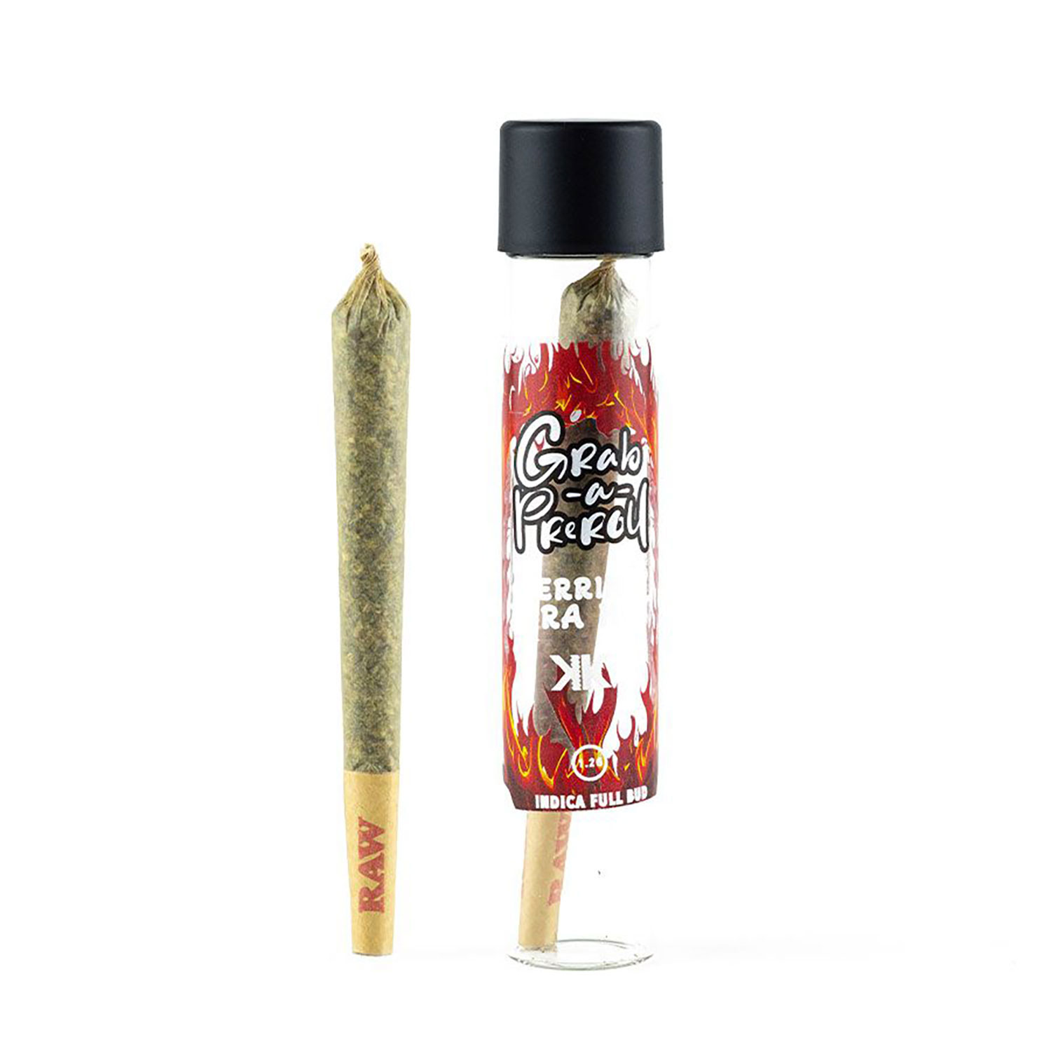 KushKraft-Grabba_Pre-Rolls-Herring_Xtra_Hot 1.2g Premium Grabba Pre-Rolls
