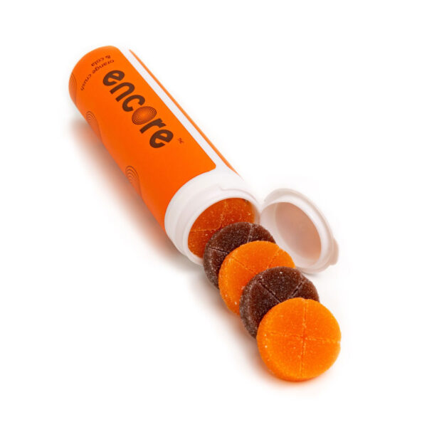 600mg THC Orange Crush & Cola Gummies