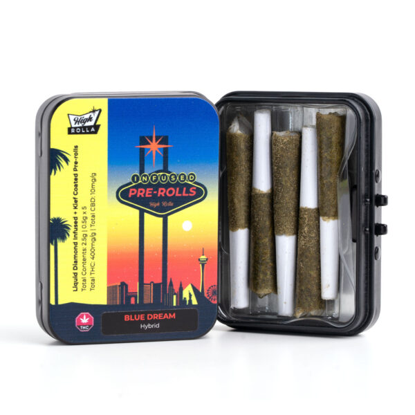 5 Pack Infused Pre-Rolls (High Rolla)
