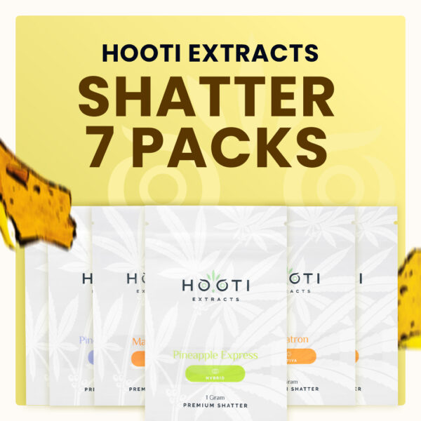 Hooti Extracts Shatter 7 Pack