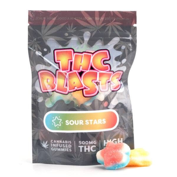 500mg THC Blasts Gummies