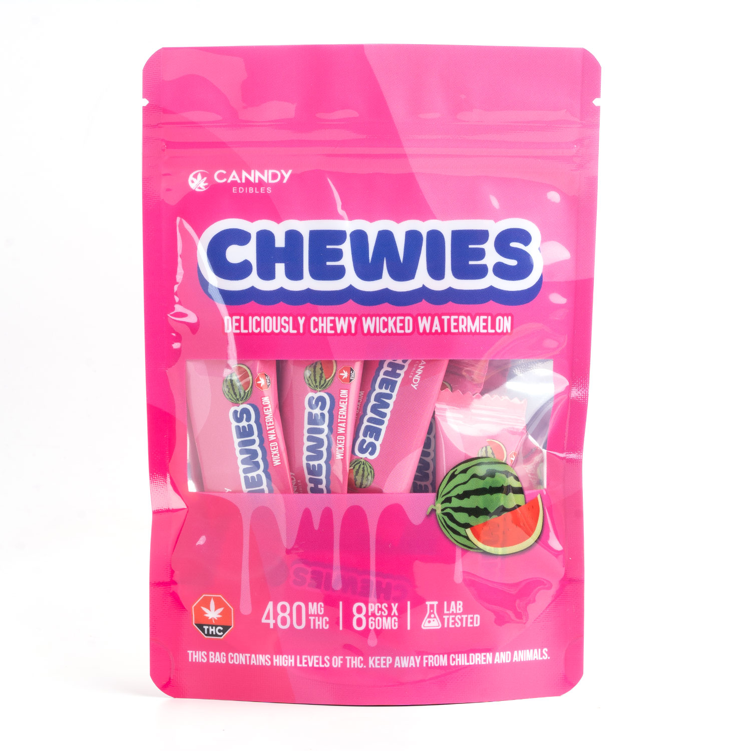 Canndy-Edibles-480MG-Chewies-Watermelon 480mg Chewies