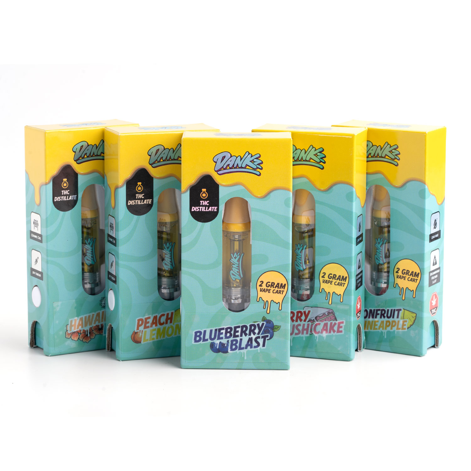 2g THC Distillate Vape Cartridge (Dankz) | Herb Approach