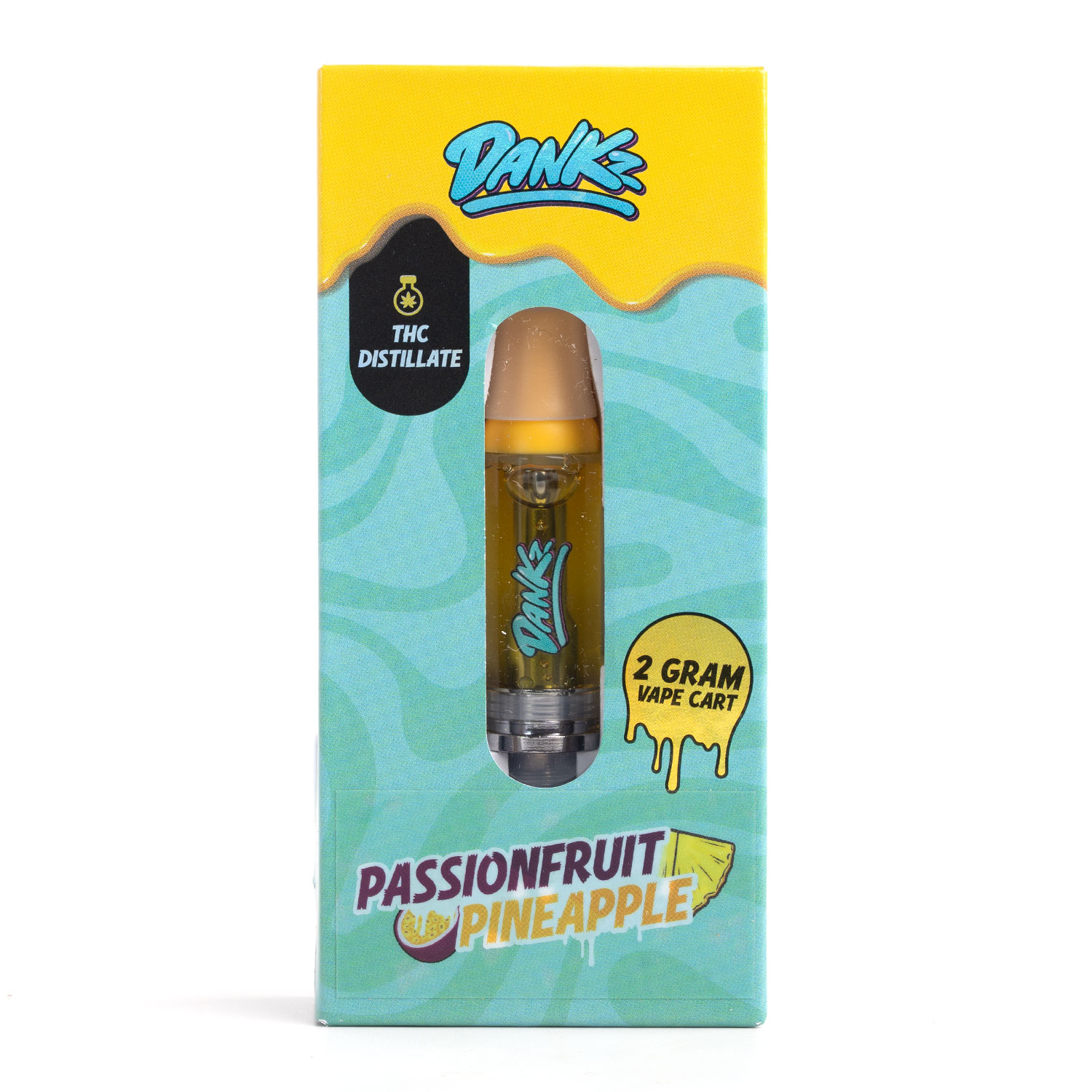2g THC Distillate Vape Cartridge (Dankz) | Herb Approach