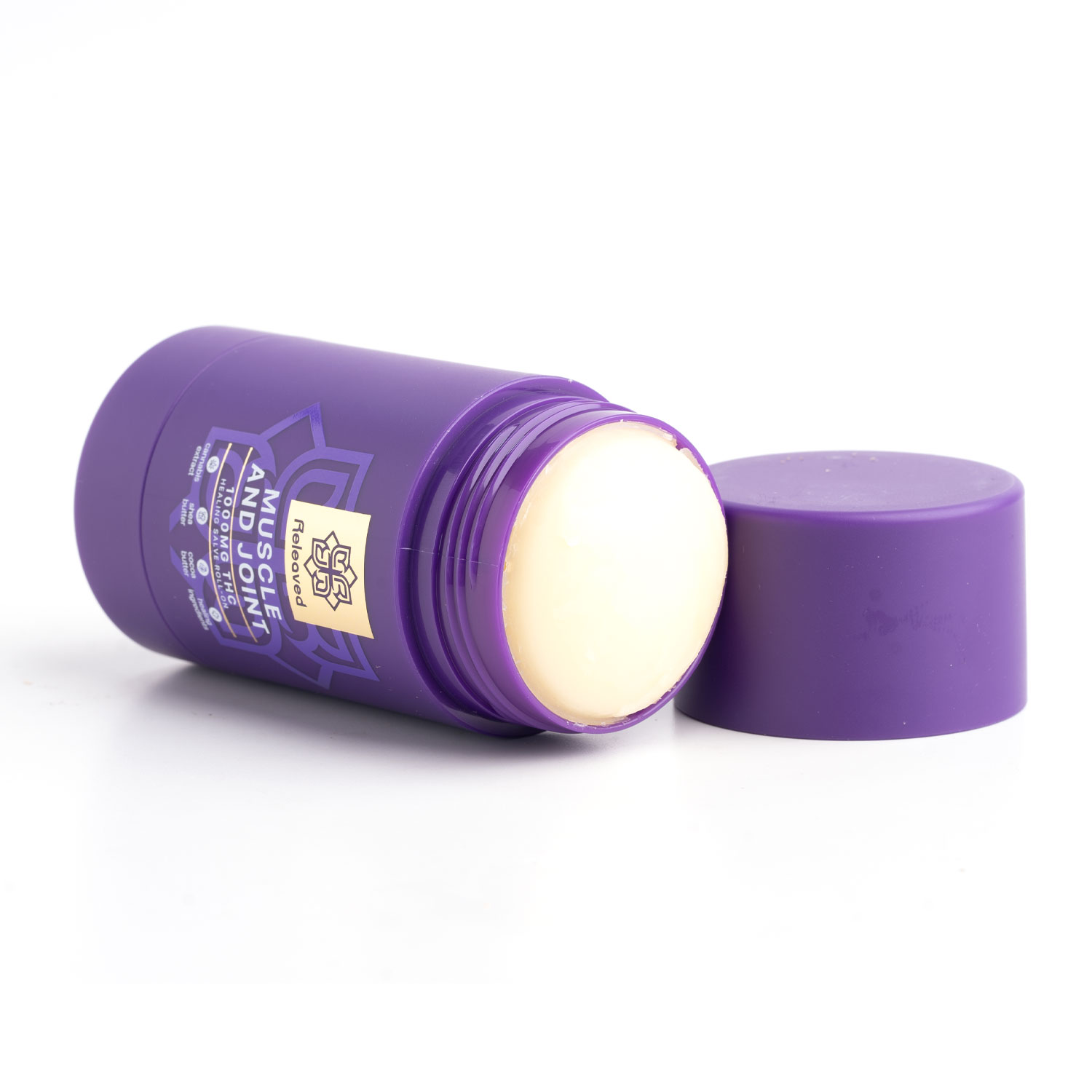 Releaved-1000MG-THC-Healing-Salve-Roll-On-Muscle&Joint-2 1000mg THC Muscle and Joint Salve