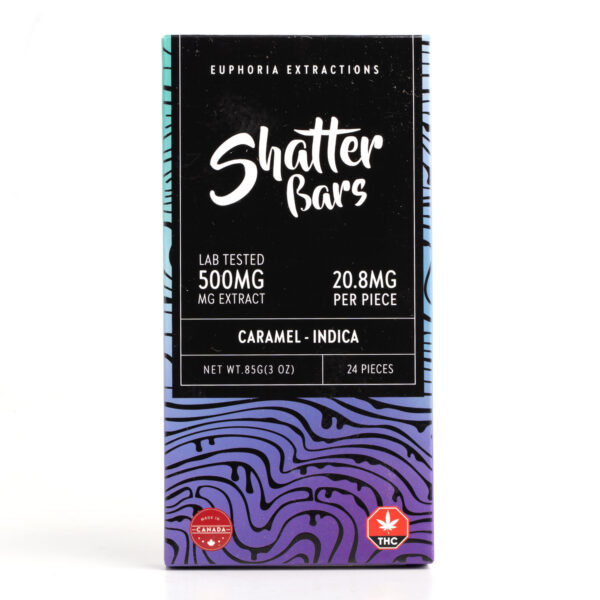 Indica Caramel Chocolate Shatter Bar