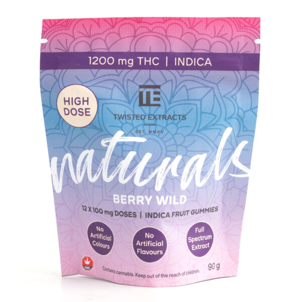 1200mg Naturals Fruit Gummies