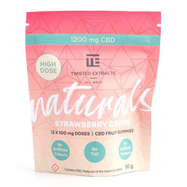 1200mg Naturals Fruit Gummies