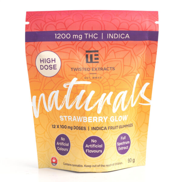 1200mg Naturals Fruit Gummies