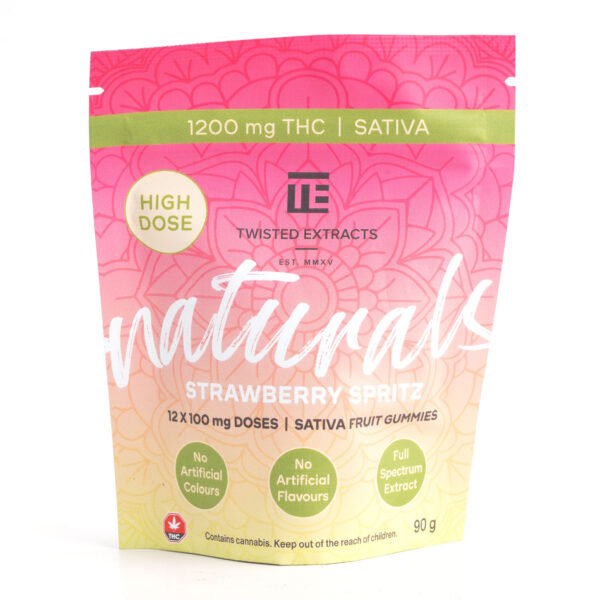1200mg Naturals Fruit Gummies