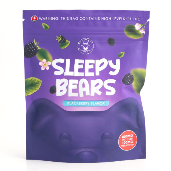 600mg 1:1 Blackberry Sleepy Bears
